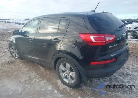 2013 Kia Sportage Lx from USA, damaged, VIN KNDPB3A29D7351481